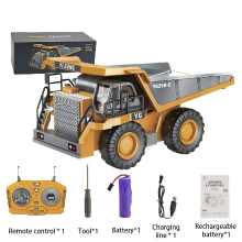 Mijn Hummeltje Construction wagon™   RC Machtige Mini Bouwvoertuigen Kiepwagen | Educatief Speelgoed