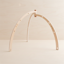Mijn Hummeltje Wooden Baby Rattle Toy – Sensorisch & Veilig – Baby Gym Bentwood | Educatief Speelgoed