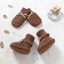 Mijn Hummeltje Booties & Mittens – Zacht & Warm – Handschoenen en Schoentjes Set Bruin / 13 (6–12 maanden) | Educatief Speelgoed