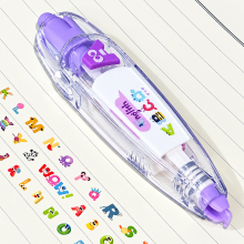 Mijn Hummeltje DoodleTape – Decoratieve Tape Roller voor Journaling & Knutselen Letters | Educatief Speelgoed