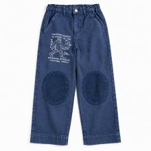 Mijn Hummeltje TrendStyle – Trendy & Comfortabel – Kinderbroek Jogging Denim Stijl Denim Blauw / 150 (9–10 jaar) | Educatief Speelgoed