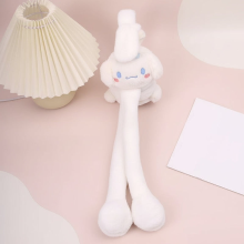 Mijn Hummeltje CozyEars – Zacht & Winddicht – Plush Oorwarmers met Beweegbare Oren Wit | Educatief Speelgoed