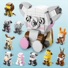 Mijn Hummeltje BlockCraft – Educatief & Leuk – ConstructieSet Dieren | Educatief Speelgoed