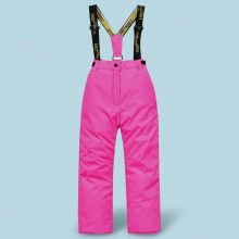 Mijn Hummeltje GlacierFit – Ademend & Beschermend Waterdicht – Ski pak met Fleecevoering Donkerroze broek / 130 (9–10 jaar) | Educatief Speelgoed