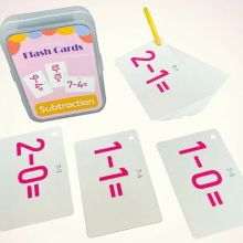 Mijn Hummeltje SmartyCards – Vrolijk & Taalrijk – Educatieve Woordenkaarten (Engels) Aftrekken | Educatief Speelgoed
