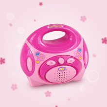 Mijn Hummeltje Pretend Play Kitchen Set – Creatief & Rollenspel – Keuken Speelgoed Radio / Roze | Educatief Speelgoed