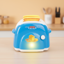 Mijn Hummeltje Pretend Play Kitchen Set – Creatief & Rollenspel – Keuken Speelgoed Broodbakmachine / Blauw | Educatief Speelgoed