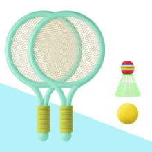 Mijn Hummeltje Racket Tennis™ – Mik & Smash – Tennis & Badminton Speelset Groen | Educatief Speelgoed