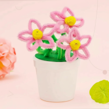 Mijn Hummeltje CraftBloom – Kleurrijk & Creatief – DIY Bloempot Knutselset Kersenbloesem | Educatief Speelgoed
