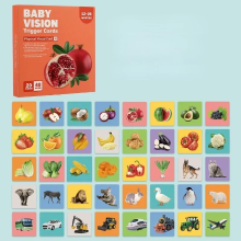 Mijn Hummeltje VisionBook – Educatief & Leerzaam – Baby Cognitie Kaartenboek 12 36 maanden | Educatief Speelgoed