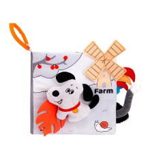 Mijn Hummeltje Soft Sensory Book – Voelen & Ontdekken – Baby Boekje Boerderij | Educatief Speelgoed