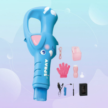 Mijn Hummeltje Electric Bubble Maker – Oplaadbaar & Met Licht voor Kinderen Blauw | Educatief Speelgoed