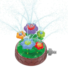 Mijn Hummeltje Aqua Bloom   Draai & Spat   Waterspeelgoed Bloemen Sproeier Groen | Educatief Speelgoed