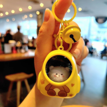Mijn Hummeltje Glowing Astronaut Charm – Schattig & Lichtgevend – Astronaut Tas Hanger Geel | Educatief Speelgoed