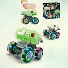 Mijn Hummeltje GlowRover – Sterk & Schokbestendig – RC Monstertruck Gloeiend Groen | Educatief Speelgoed