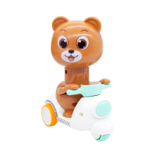 Mijn Hummeltje Animal Motorcycle Toy™   Avontuur op wielen   Speelgoedautootje Beer | Educatief Speelgoed