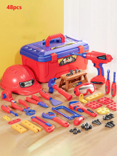 Mijn Hummeltje Kids Toolbox – Stoer & Leerzaam – Gereedschap Speelgoed 48 delige set | Educatief Speelgoed