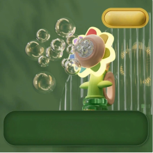 Mijn Hummeltje Bubble Flower Machine™   Magische Bloemenbubbelshow   Bellenblazer Roze | Educatief Speelgoed