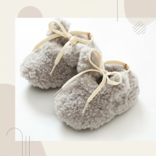 Mijn Hummeltje WarmJoy – Gezellig & Comfortabel – Babyschoentjes Grijs / 12 (6 12 maanden) | Educatief Speelgoed