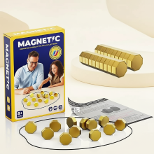 Mijn Hummeltje MagPlay – Strategisch & Leuk – Magnetisch Stenen Gezelschapspel Goud | Educatief Speelgoed