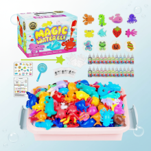 Mijn Hummeltje Magic Gel Water Beads – Creatief & Sensorisch – Water Vormen Speelset Roze | Educatief Speelgoed