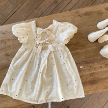 Mijn Hummeltje LittleTwinkle – Zacht & Comfortabel – Kinderjurk Met Dubbele Strikken 80 (1–2 jaar) | Educatief Speelgoed