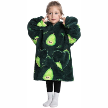 Mijn Hummeltje HappySnug – Schattig en comfortabel – Kinderdeken met capuchon One Size (1 3 jaar) / Avocado | Educatief Speelgoed