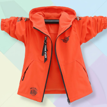 Mijn Hummeltje Reversible Kids Jacket – Waterdicht & Winddicht – Lichtgewicht Jas Oranjerood / 160 (11–12 jaar) | Educatief Speelgoed