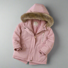 Mijn Hummeltje CozyTrend – Elegant & Warm – Parka Winterjas met Bontkraag Roze / 150 (11–12 jaar) | Educatief Speelgoed