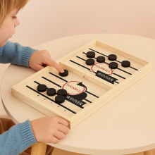 Mijn Hummeltje Foosball™   Gemakkelijk Op Te Zetten   Houten bordspel Groot | Educatief Speelgoed