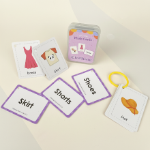 Mijn Hummeltje SmartyCards – Vrolijk & Taalrijk – Educatieve Woordenkaarten (Engels) Kleding | Educatief Speelgoed