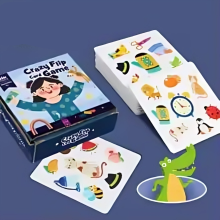Mijn Hummeltje Memory Dobble Game™   Leerzaam & Avontuurlijk   Geheugen Kaartspel Geheugen Kaartspel excl. Bel | Educatief Speelgoed