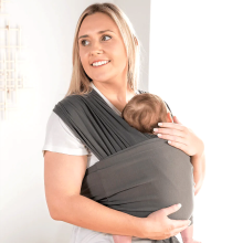 Mijn Hummeltje ComfortCarry – Rugvriendelijk Dragen – Ergonomische Baby Draagdoek Zwart | Educatief Speelgoed