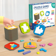 Mijn Hummeltje Colorful Tangram Puzzle™   Creativiteit & Leerzaam   Tangram Puzzel | Educatief Speelgoed