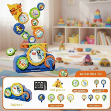 Mijn Hummeltje SmartGears – Educatief & Leuk – 3D Elektrisch Tandwielen Speelset Oceaan | Educatief Speelgoed