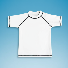 Mijn Hummeltje SunnyGuard – Zomers & Beschermend – Anti UV Kinder Zwemshirt met Korte Mouwen 110 (4–5 jaar) / Wit | Educatief Speelgoed
