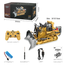 Mijn Hummeltje Construction wagon™   RC Machtige Mini Bouwvoertuigen Sneeuwschuiver | Educatief Speelgoed