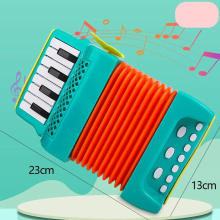 Mijn Hummeltje Mini Accordeon – Ritme & Plezier – Kinder Accordeon Groen | Educatief Speelgoed