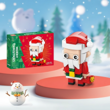 Mijn Hummeltje WinterBlocks – Kerstig & Leuk – Kerst Constructie Speelgoed Kerstman | Educatief Speelgoed