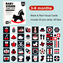 Mijn Hummeltje Baby Vision™ – Kijkpret Moment – Baby Activeringskaarten 3 6 maanden | Educatief Speelgoed