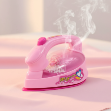 Mijn Hummeltje Pretend Play Kitchen Set – Creatief & Rollenspel – Keuken Speelgoed Strijkijzer / Roze | Educatief Speelgoed