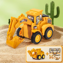 Mijn Hummeltje Construction Toy™   Kleine ingenieurs in actie    Speelgoed Graafmachine Graafmachine | Educatief Speelgoed