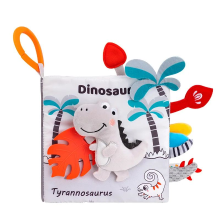 Mijn Hummeltje Soft Sensory Book – Voelen & Ontdekken – Baby Boekje Dinosaurus | Educatief Speelgoed