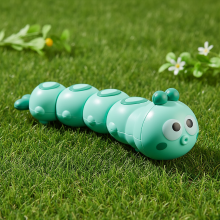 Mijn Hummeltje Wind Up Caterpillar – Speels & Bewegend – Kruip Speelgoed Groen | Educatief Speelgoed