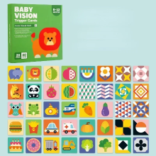Mijn Hummeltje VisionBook – Educatief & Leerzaam – Baby Cognitie Kaartenboek 6 12 maanden | Educatief Speelgoed