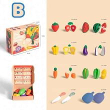 Mijn Hummeltje Fruitigo – Leren & Spelen – Montessori Fruitsnijset B | Educatief Speelgoed