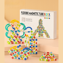 Mijn Hummeltje Magnetic Sticks   Eindeloos Bouwen   Flexibele Magnetische Sticks 100 stuks | Educatief Speelgoed