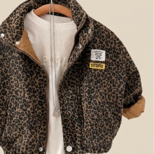 Mijn Hummeltje Mini Fashion – Stoer & Comfortabel – Luipaardprint Jas 120 (5 jaar) | Educatief Speelgoed