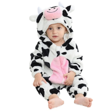 Mijn Hummeltje Mini Fashion   Duurzaam & Wasbaar   Dieren Romper Onesie (0 24 maanden) Koe | Educatief Speelgoed