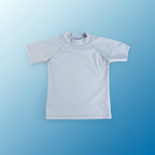 Mijn Hummeltje SunnyGuard – Zomers & Beschermend – Anti UV Kinder Zwemshirt met Korte Mouwen 100 (3–4 jaar) / Grijs | Educatief Speelgoed